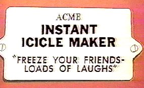 instant icicle maker